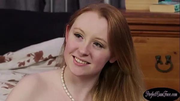 Watch Dick licking british redhead covered in cum power Movies