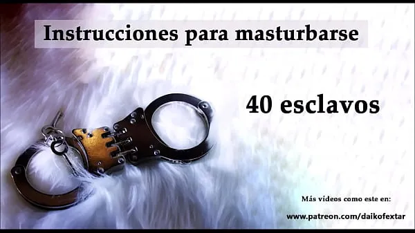 JOI - 40 slaves and many mistresses, you are number 18. Spanish audio