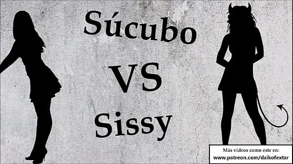 JOI Anal Sissy VS Succubus. Spanish voice audio