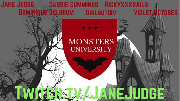 Watch Monsters University Episode 5 6 with Jane Judge, Dominique Delerium, Girlbot Div, Cassie Cummings, Violet October, and RickyxxxRails power Movies